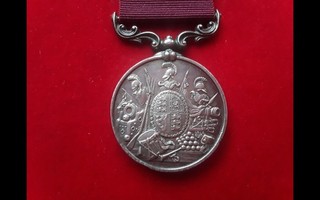 VICTORIAN LONG SERVICE GOOD CONDUCT MEDAL 34TH FOOT CRIMEA & ST HELENA REGIMENT