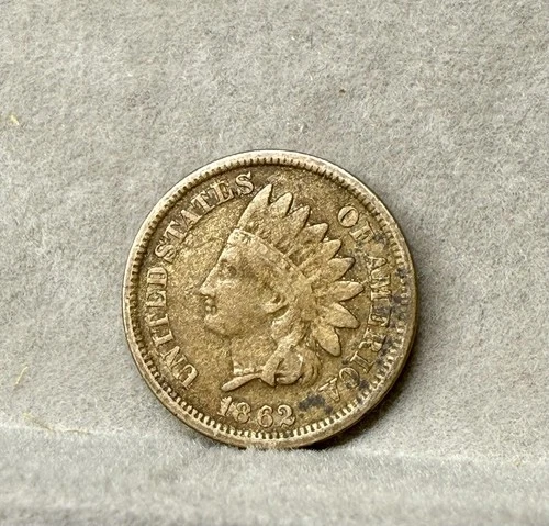 1862 Indian Head Penny Cent VF Very Fine