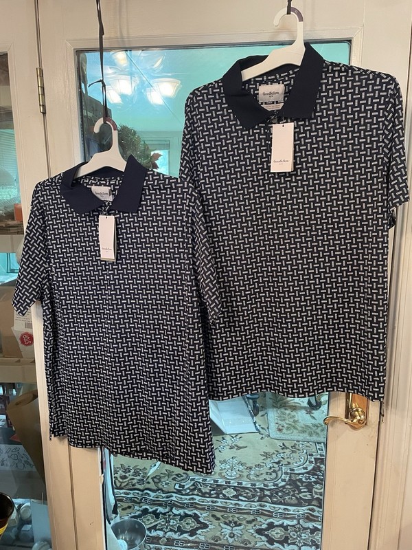 Lot Of 2 Goodfellow & Co Men's Performance Short Sleeve  Moisture WickingXL NWT