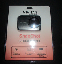 Brand New Vivitar Snapshot Digital Camera with Rechargeable Battery