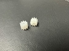 2x Motor Ritzel Zahnrad passend f&uuml;r Lego Duplo Intelli Lok Modul 0.4 9 Z&auml;hne