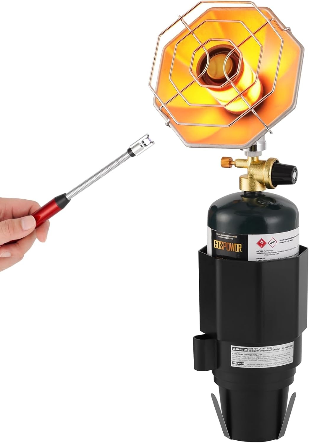 , 6200btu Small Propane Heaters