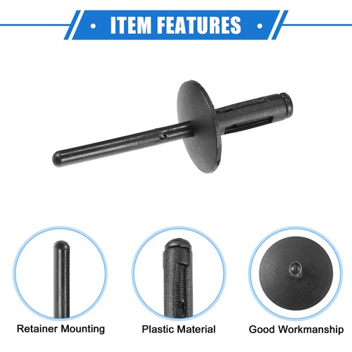 25 Pcs Fender Liner Rivet Compatible for BMW X1 13-23 Durable Plastic ...