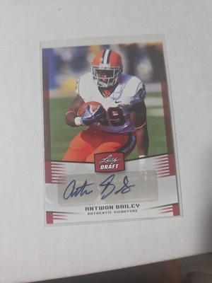 2012 Leaf Draft #AB2 Antwon Bailey Autographs Red
