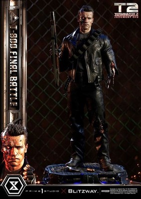 Terminator 2 Museum Masterline Statue 1/3 T-800 Final Battle Regular Version