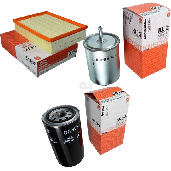 Mahle / Knecht Kraftstofffilter KL 2 Luftfilter LX 537 ÖLfilter OC 105-image