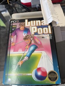 1987 FCI Nintendo NES Lunar Pool Game CIB