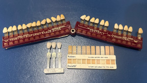 3 Sets Classical Dental Shade Guides Durafill Kulzer Vita Trubyte