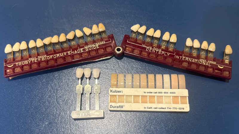 3 Sets Classical Dental Shade Guides Durafill Kulzer Vita Trubyte