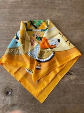 HERMES Scarf Carre90 Plaza Toros Bullring