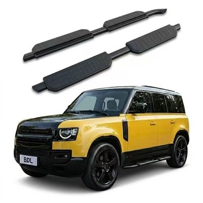 2PCS Side Steps Running Boards Nerf Bars Fits For LR Defender 110 130 2020-2027