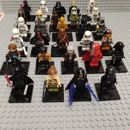 New! Star wars minifigure lot. Lego Compatible. Very High Quality. See Pictures.