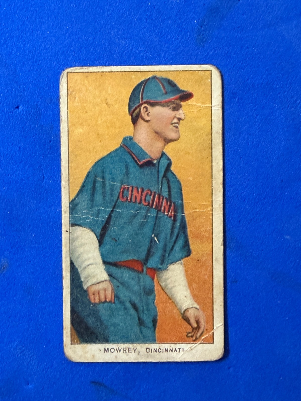 1909 T206 MIKE MOWREY  PIEDMONT 350  CINCINNATI REDS FR