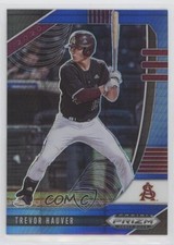 2020 Panini Prizm Draft Picks Blue & Carolina Hyper Trevor Hauver #PDP99 7iu