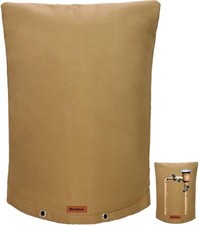 Backflow Preventer Cover Insulated Pouch,Outdoor Pipe Insulation Dark Khaki 