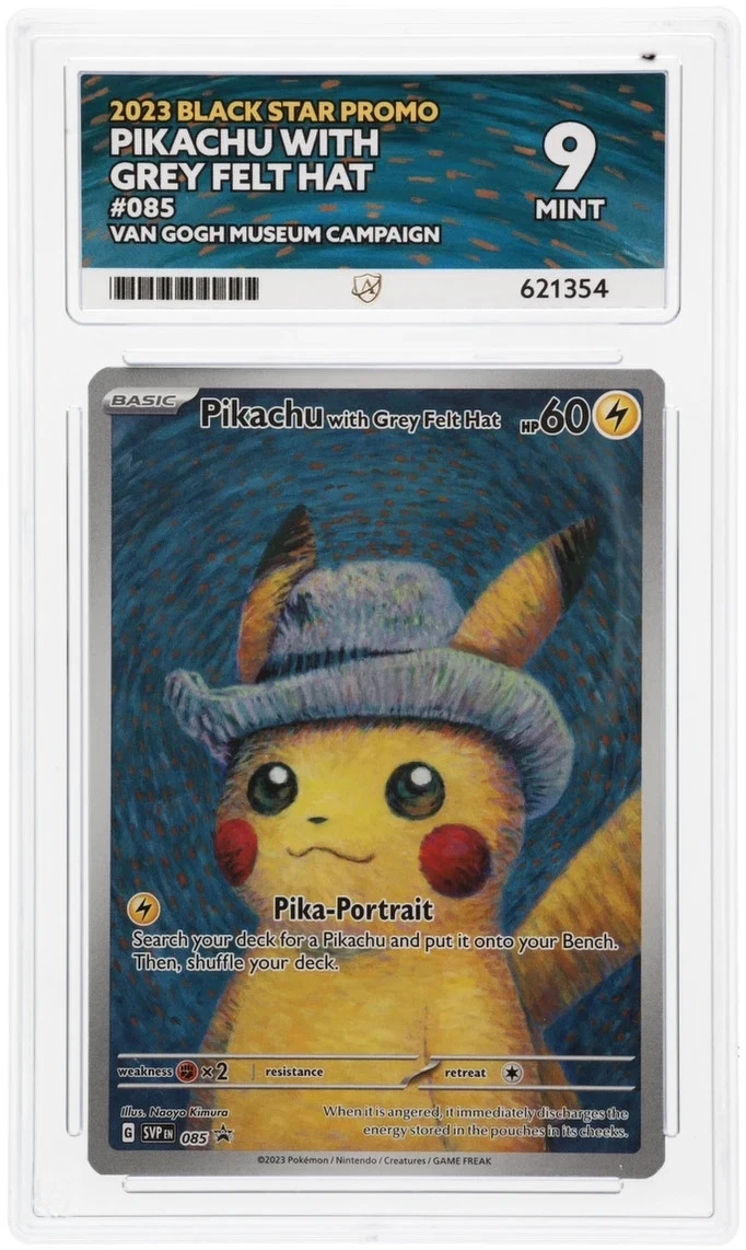 Pikachu with Grey Felt Hat 085 Sv: Scarlet & Violet Promo Cards