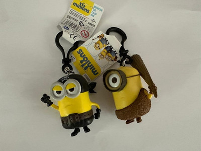 Despicable Me Minions Cro-Minion Stuart Clip Keychain Schlüsselanhänger