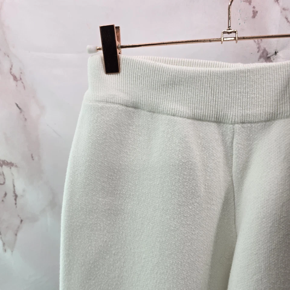 Lucca свитер брюки женщин средний белый широкая нога высоты трикотажа толщиной тянуть на - Изображение 2 из 4