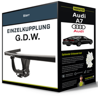 Starre AnhäNgerkupplung für Audi A7 02.2018-Jetzt Typ C8/ 4KA G.D.W. NEU