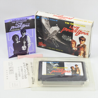 LIVE IN POWER BOWL TM Network Famicom Nintendo 2004 fc