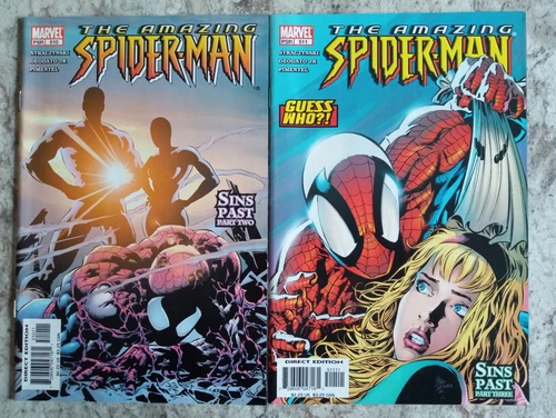 Amazing Spider-Man #510 + #511 Sins Past Set 1st Print VF+ Marvel Comics 2004