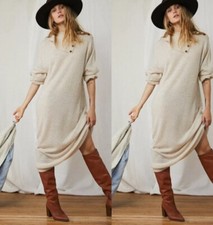 Free People Teddy Knit Dress In SIZE SMALL