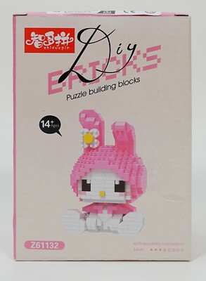 Sanrio My Melody Building Blocks Toys Kawaii Mini Bricks Cute Collectible Kids