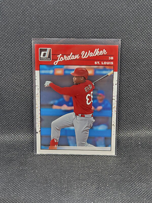 2023 Donruss #241 Jordan Walker REVERSE IMAGE VARIATION SP (E13)