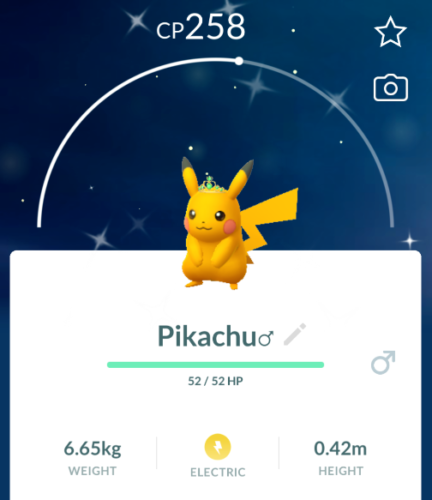 Pikachu - Holo Rare 28/78 - Epee et Bouclier Pokemon GO - Fantasy Sphere