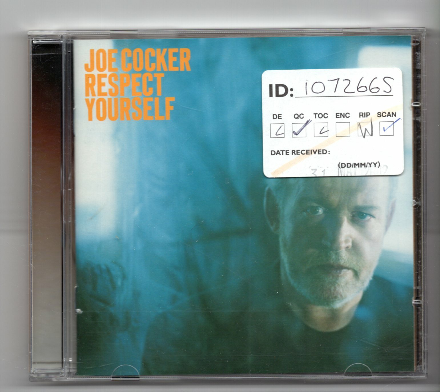 (JH393) Joe Cocker, Respect Yourself - 2002 CD