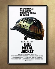 Full Metal Jacket Modine Emey 1987 Movie Poster 24"x36" Glossy Unframed 8714
