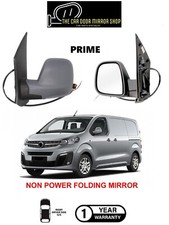 Fit Citroen Spacetourer 2016-2024 Rightside Electric Door Wing Mirror Unit Prime
