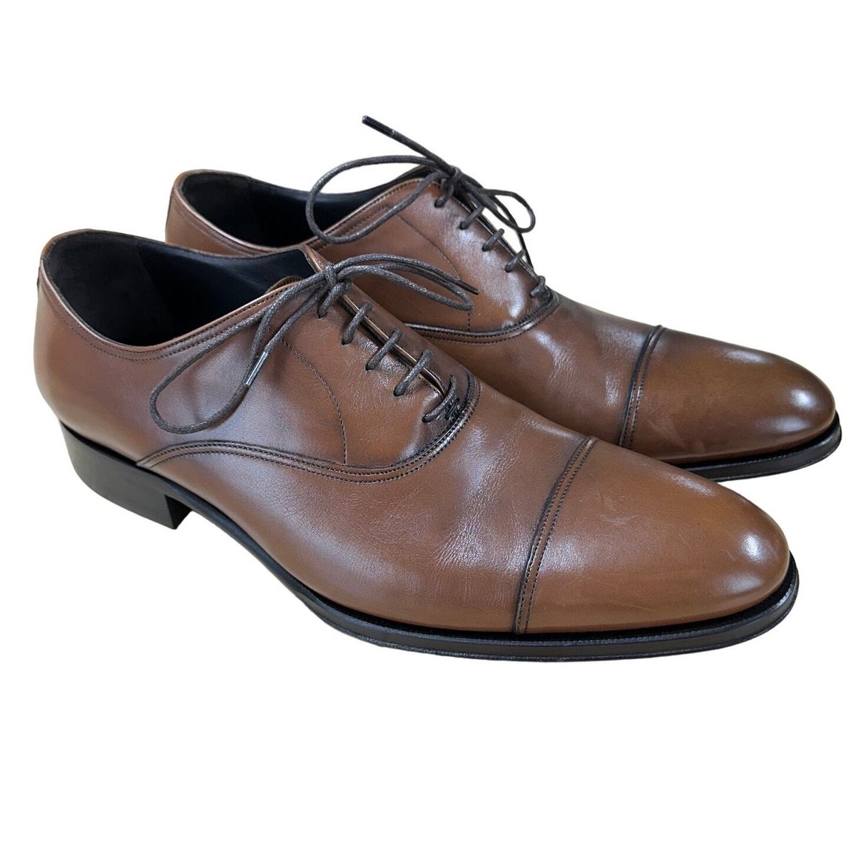 To Boot New York Brandon II Cognac Calf Cap Toe Men display picture 3