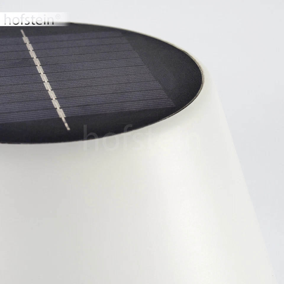 Solar Außen Lampe LED Akku Beleuchtung Balkon Terrasse Tisch Leuchte Dimmbar - Bild 3 von 4