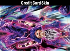 Gohan Beast Credit Card Sticker Skin Film Pre-Cut Decal Size 8.5 X 5.