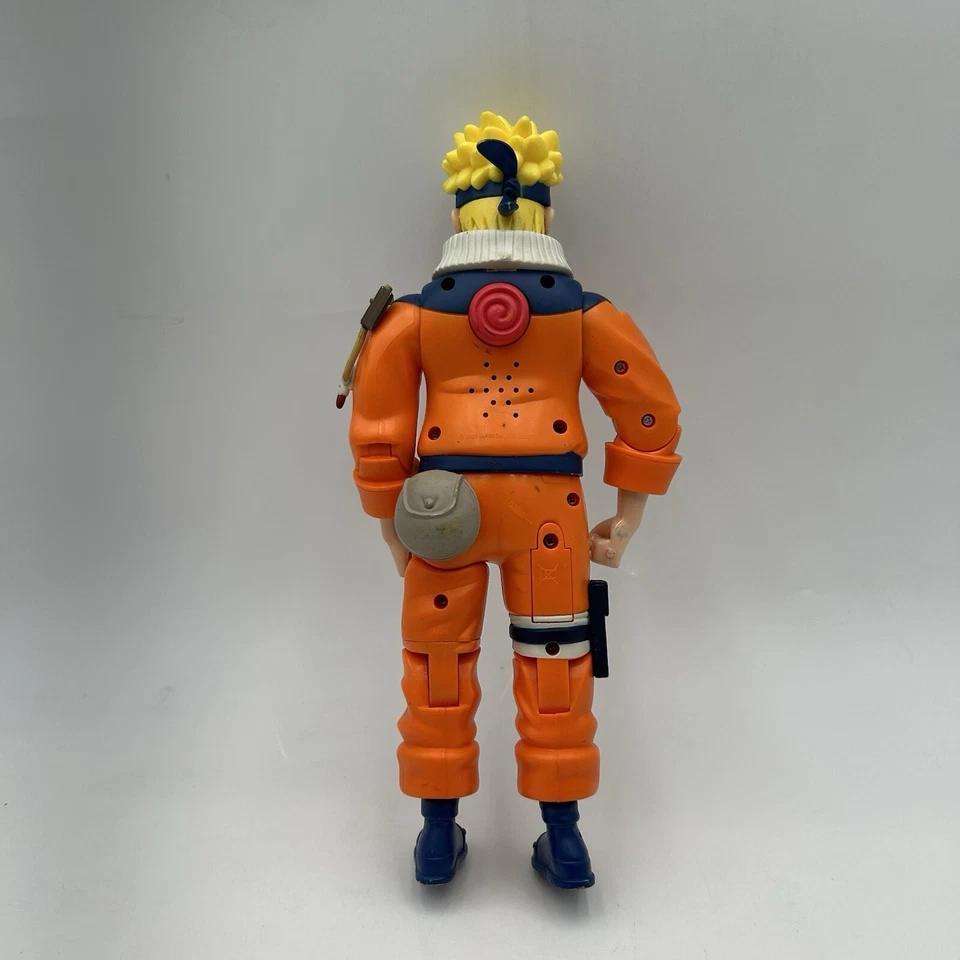 Figura de acción NARUTO 11" SLASHING and KICKING con sonido roto anime Kunai Foto 2 de 4