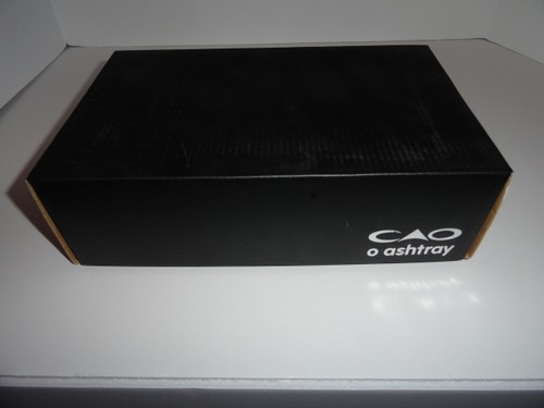 CAO Cigar Black Bowl Ashtray Measures 10" L x 5.75" W x 2.75" H NIB - Picture 12 of 12