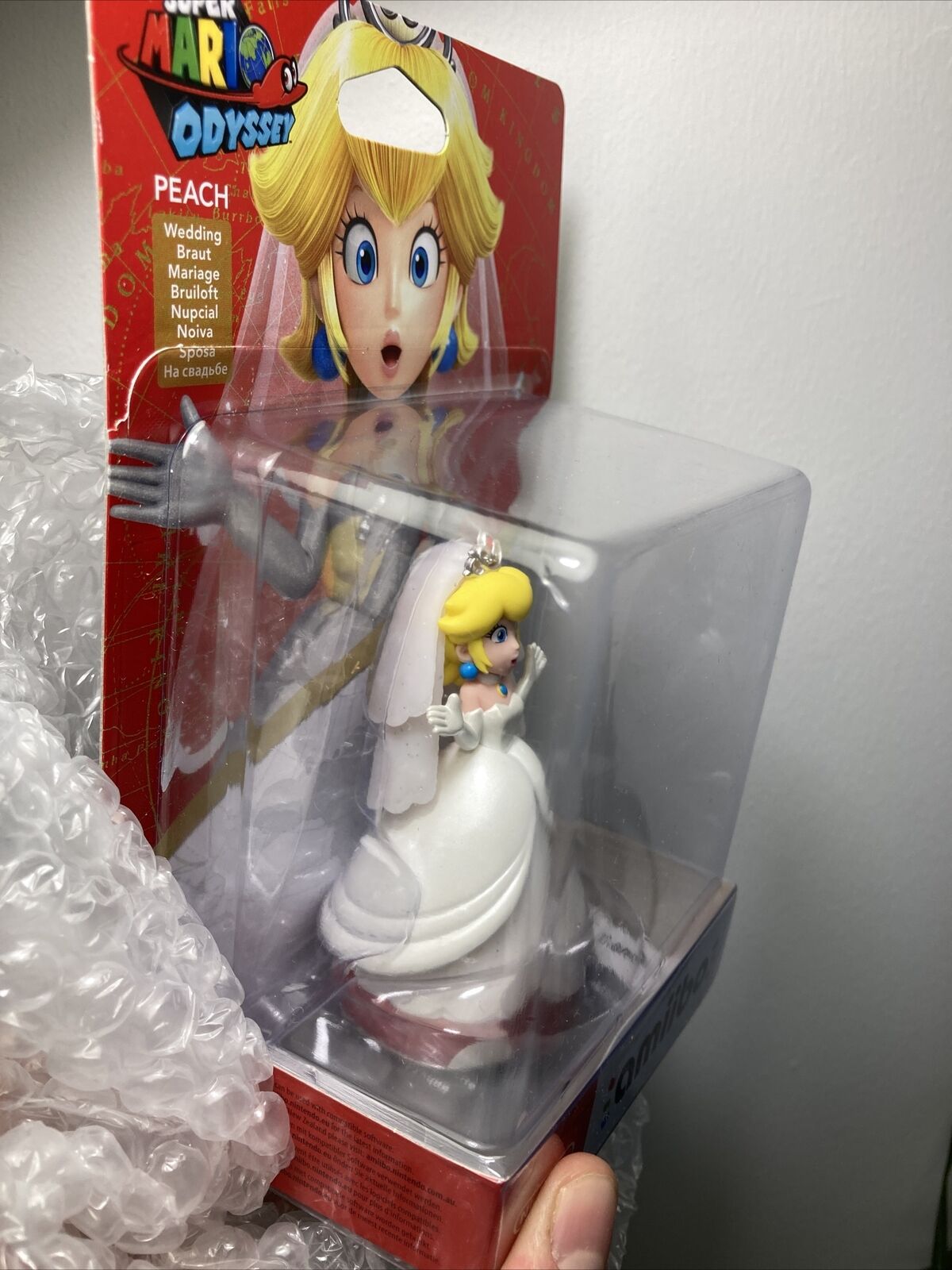 Peach Wedding outfit amiibo - Super Mario Odyssey Nintendo Wii U/Nintendo  Switch