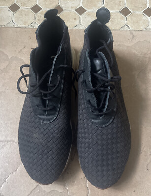 nike air max woven boot black