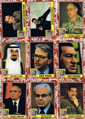 Desert Storm Homecoming (Series 3) Topps 1991 SINGLES $1each+Discounts+Stickers.