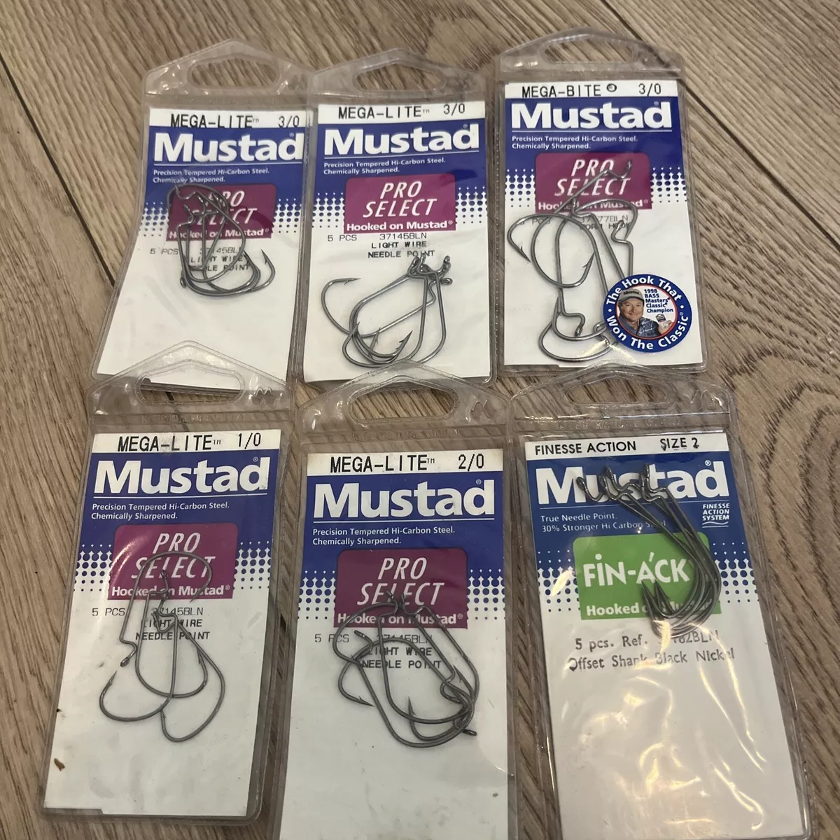 Mustad 2024 fishing hooks
