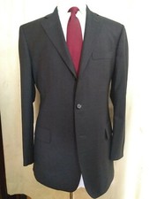 NWT Brooks Brothers 1818 Regent Dark Gray Saxxon Wool Suit 41R MSRP 1298