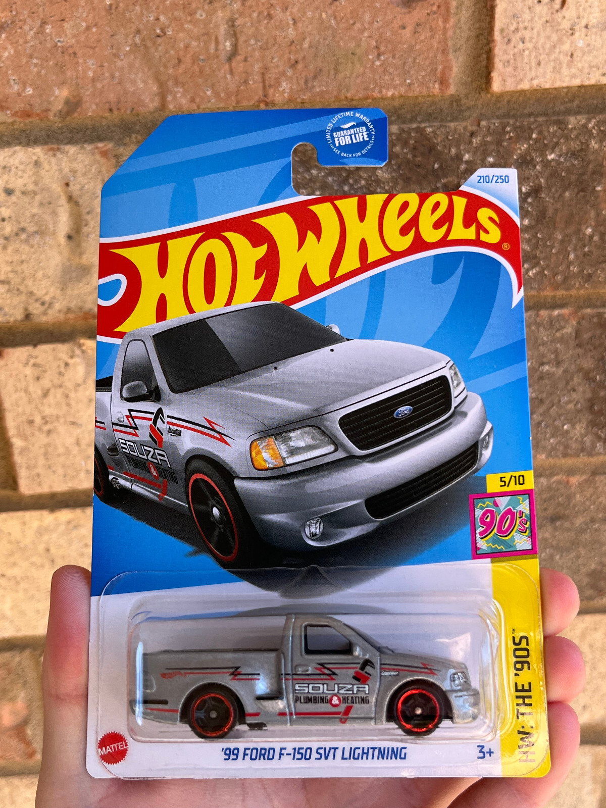 Hot Wheels 1999 Ford F-150 SVT Lightning 90s Collector Edition 210/250