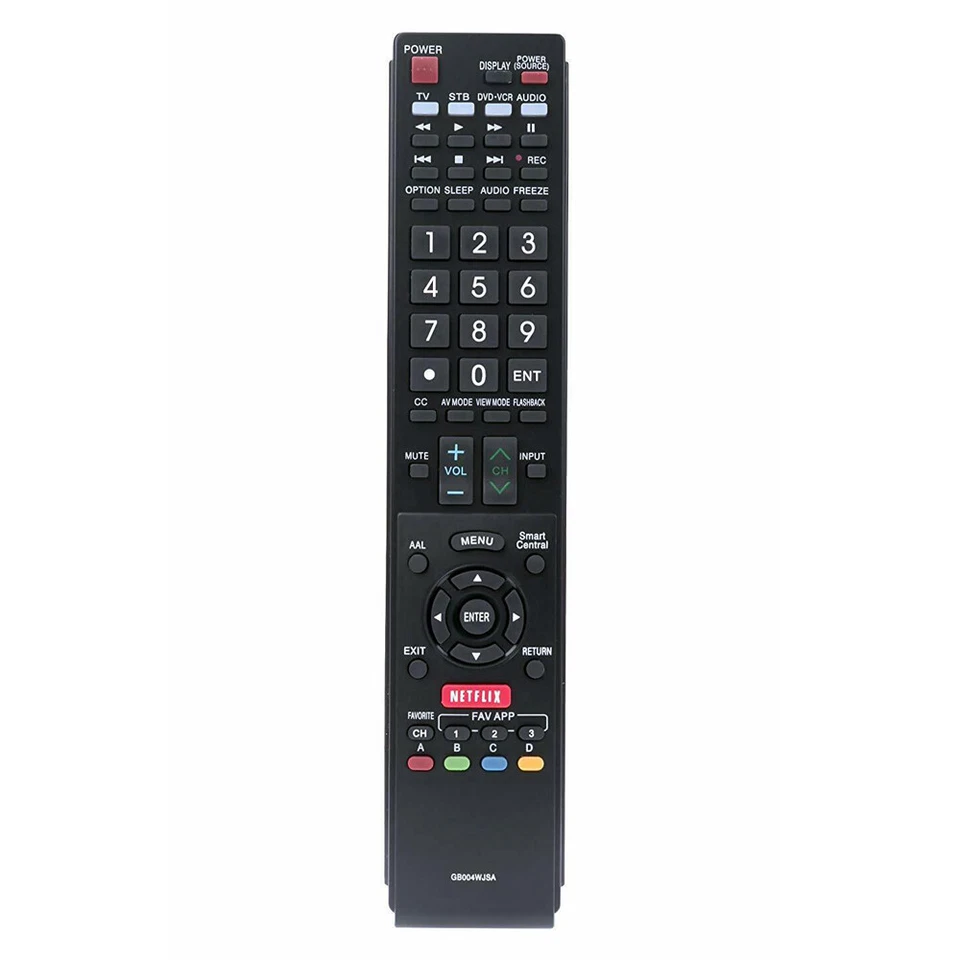 New GB004WJSA For Sharp AQUOS TV remote control LC52C6400U LC52LE640U GB005WJSA