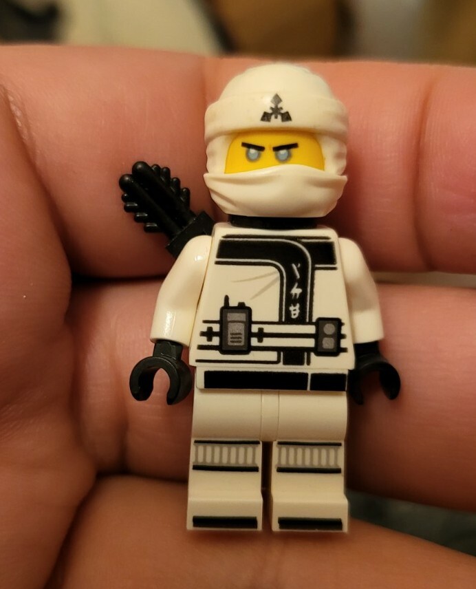 Zane White Ninja MOVIE 70618 70615 70631 70616 70606 Ninjago LEGO