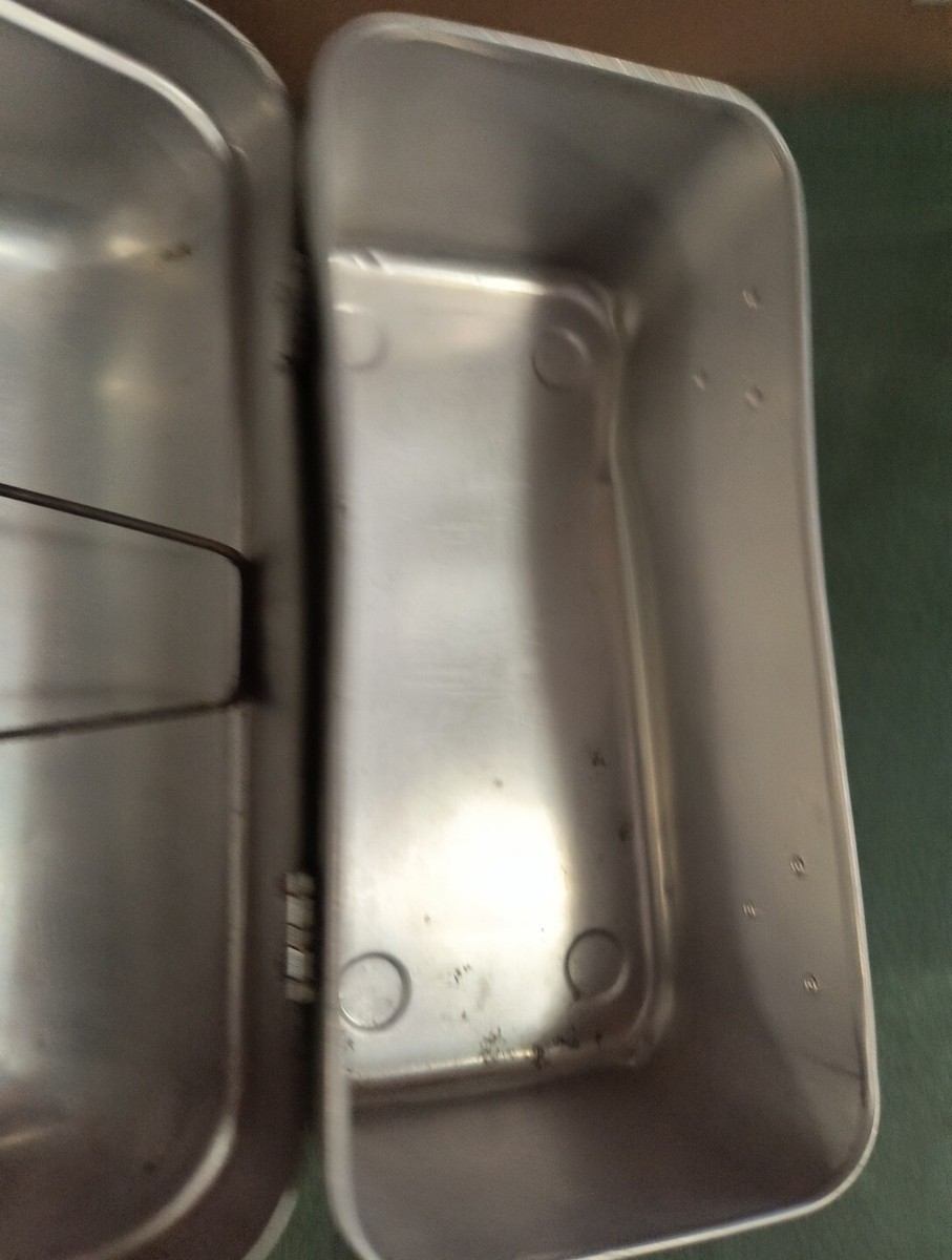 VTG Collectible Priscilla Ware Aluminum Miners Workman's Lunch Box