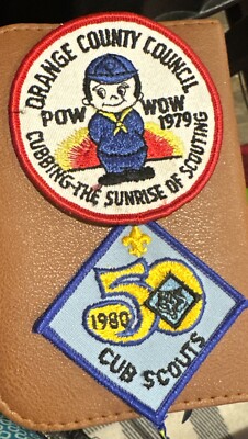 MINT Vintage 1979 Pow Wow Orange County Council Patch California Boy Scouts BSA