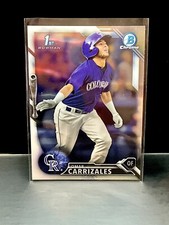 2016 Topps Bowman Chrome Omar Carrizales #BCP58 - Colorado Rockies