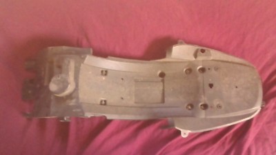 KAWASAKI ZX-1400 REAR FENDER BATTERY TRAY #35023-0135 OEM BOLTS