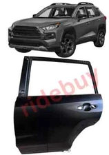 Fits 2019 2020 2021  - 2024 Toyota RAV4  Left Rear  Driver Rear Door shell only